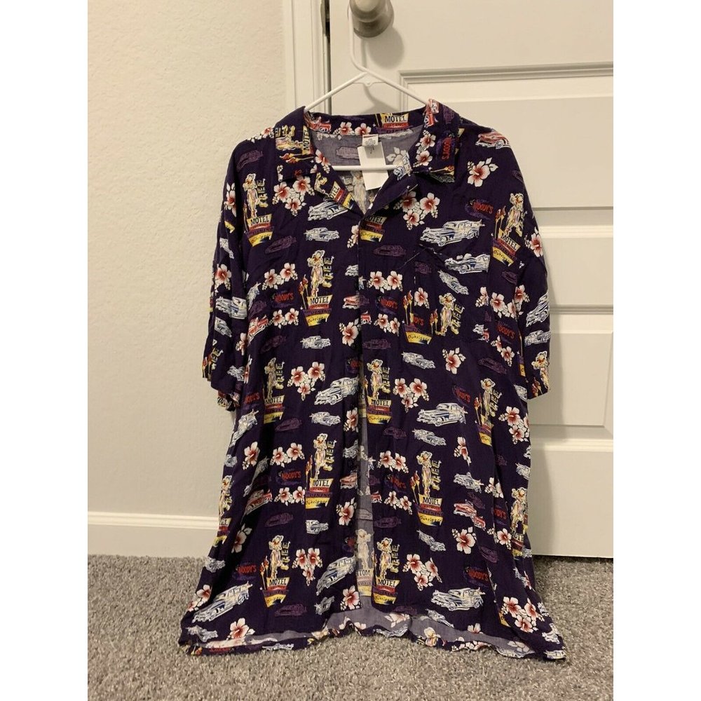 Mens O'Rageous Hawaiian Short Sleeve Shirt XXLarge camper tropical drinks